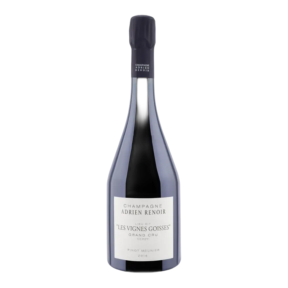 Adrien Renoir, Les Vignes Goisses Blanc de Noirs Brut nature Grand Cru 2016, Bottiglia 750 ml