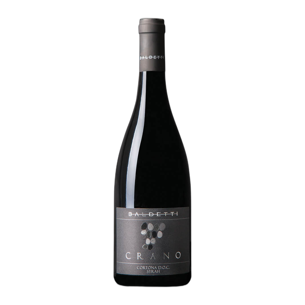 Alfonso Baldetti, Syrah Cortona Crano 2019, Bottiglia 750 ml