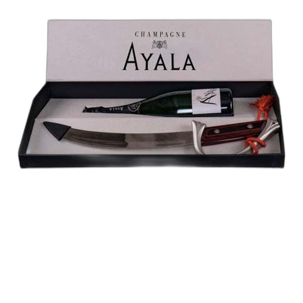 Ayala, Majeur Extra Age Brut Confezione Sciabolly Brut, Bottiglia con astuccio 750 ml