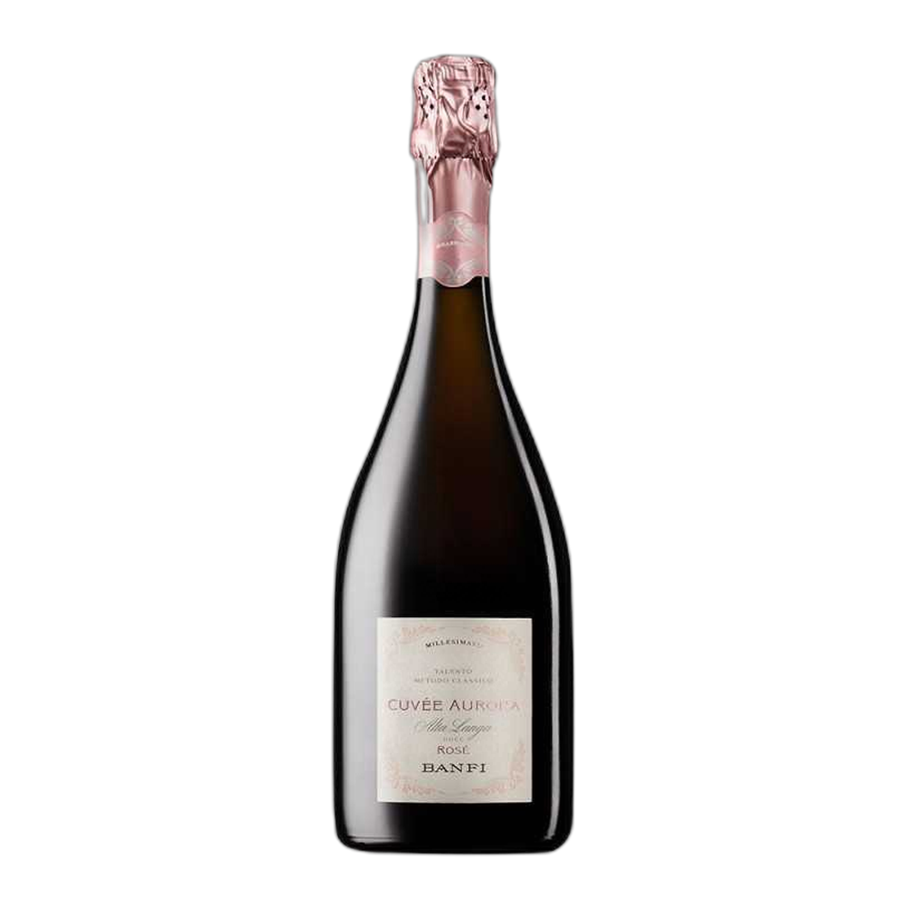 Banfi in Piemonte, Alta Langa Cuvée Aurora Rosé Extra brut 2019, Bottiglia 750 ml