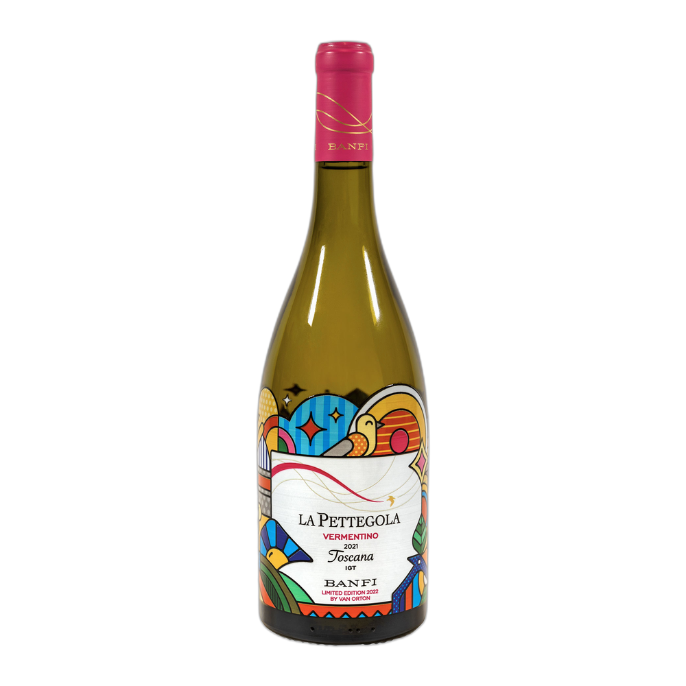 Banfi in Toscana, Vermentino La Pettegola Edizione Limitata 2022, Bottiglia con astuccio 750 ml
