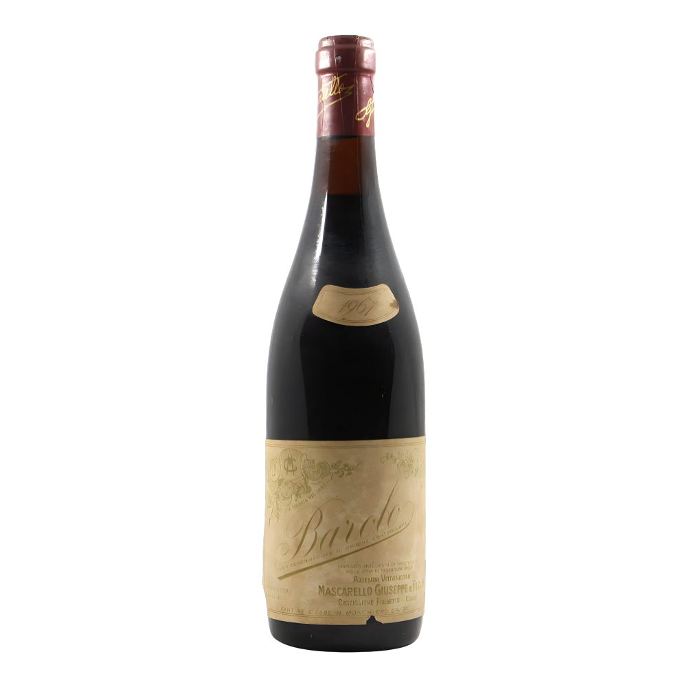 Bartolo Mascarello, Barolo 1967, Bottiglia 720 ml