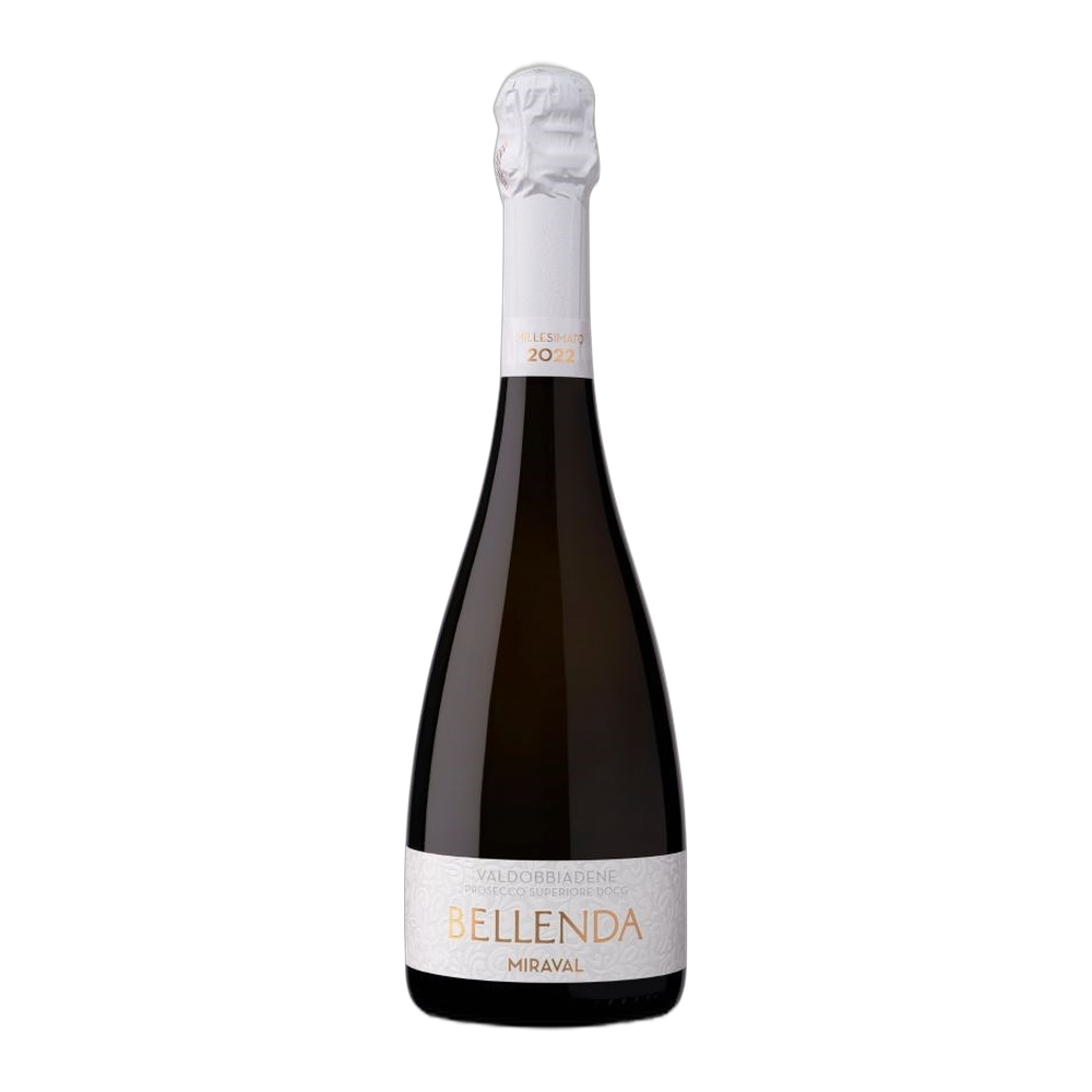 Bellenda, Prosecco Superiore Miraval Extra dry 2022, Bottiglia 750 ml