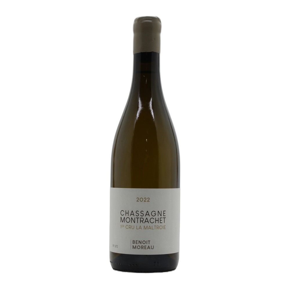 Benoît Moreau, Chassagne-Montrachet La Maltroie 1er Cru 2022, Bottiglia 750 ml