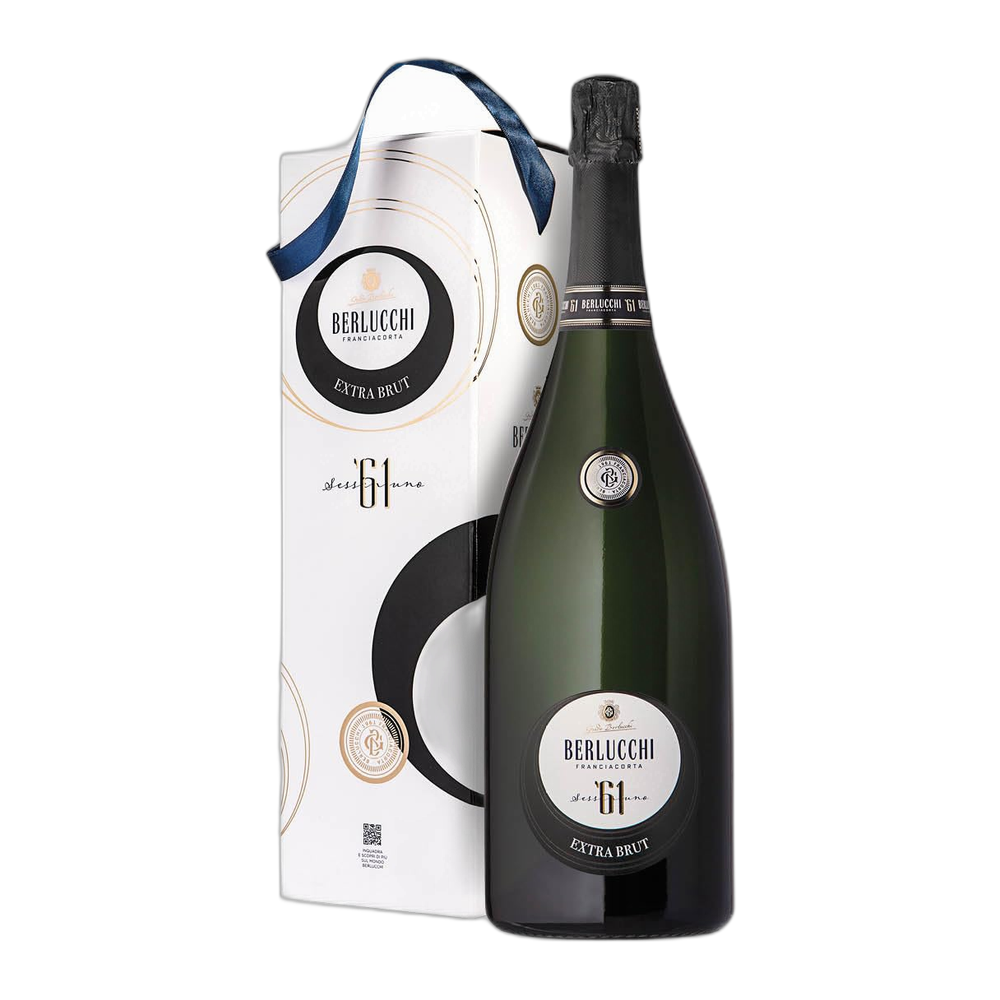 Berlucchi, Franciacorta '61 Extra brut, Magnum con astuccio 1500 ml