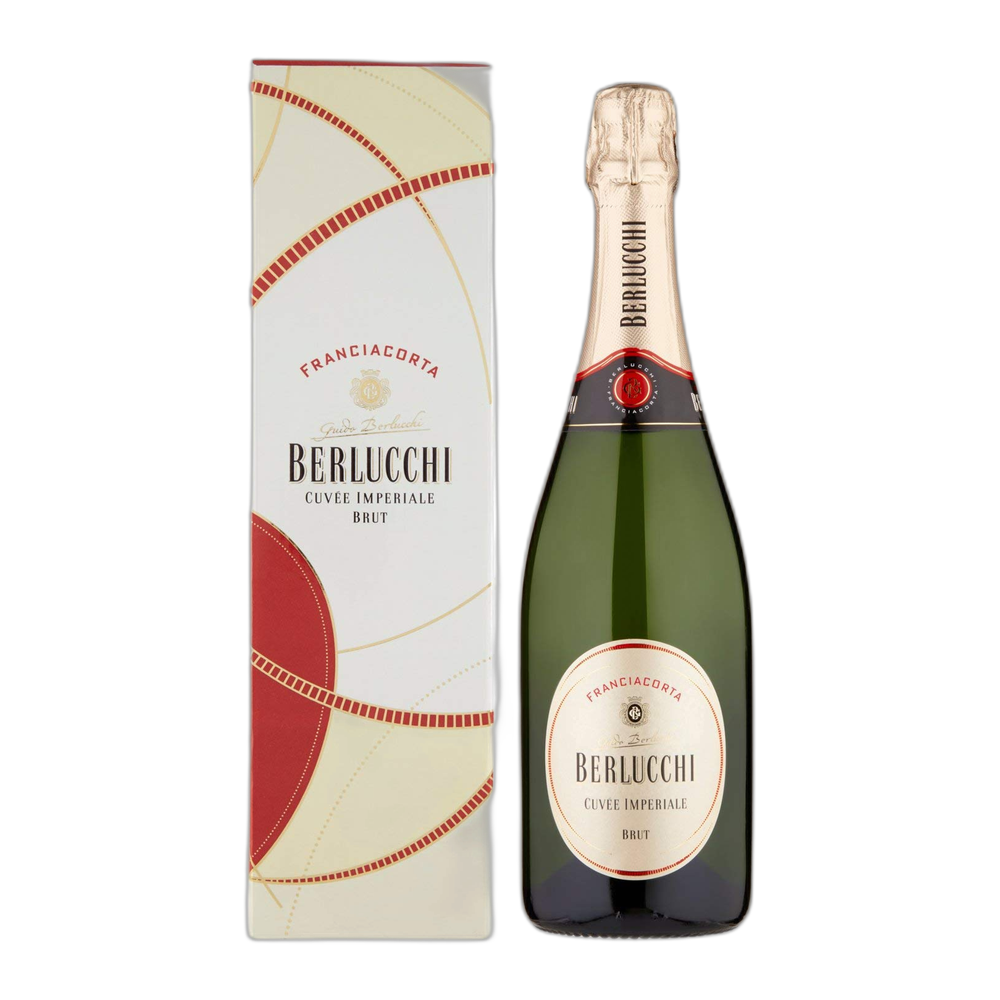 Berlucchi, Franciacorta Cuvée Imperiale Brut, Bottiglia con astuccio 750 ml