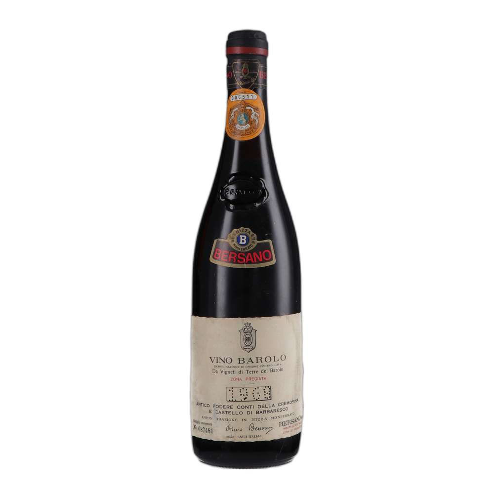 Bersano, Barolo 1968, Bottiglia 750 ml