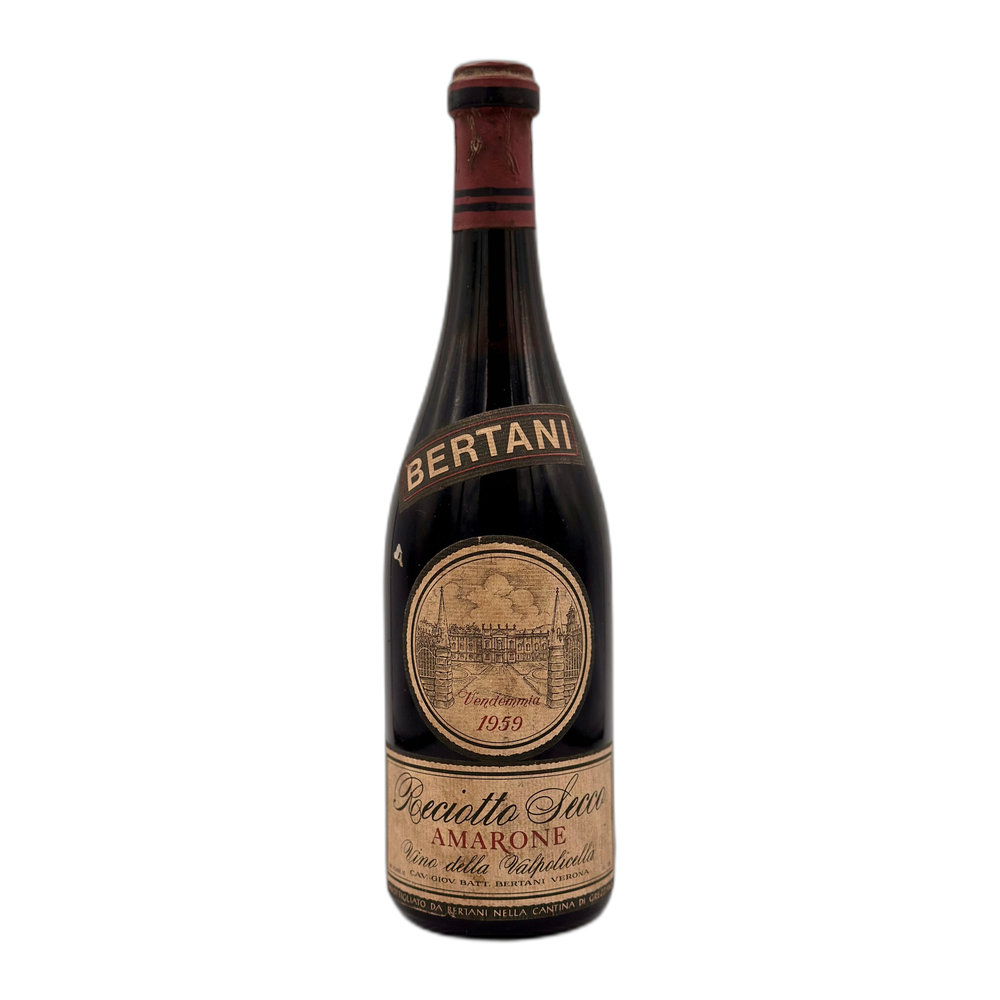 Bertani, Recioto Amarone della Valpolicella Classico Superiore 1959, Bottiglia 750 ml