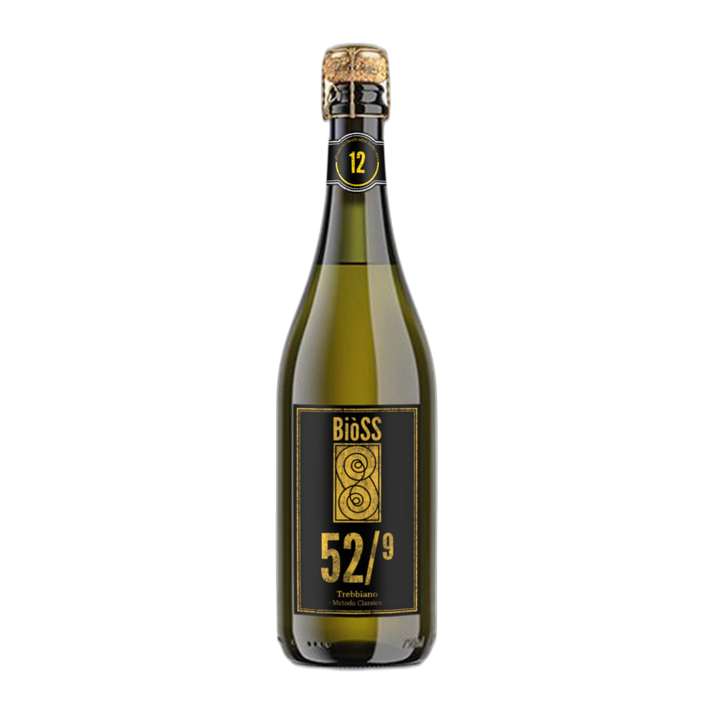 BiòSS, 52/9 Blanc de Blancs Millesimato Pas dosé 2022, Bottiglia 750 ml