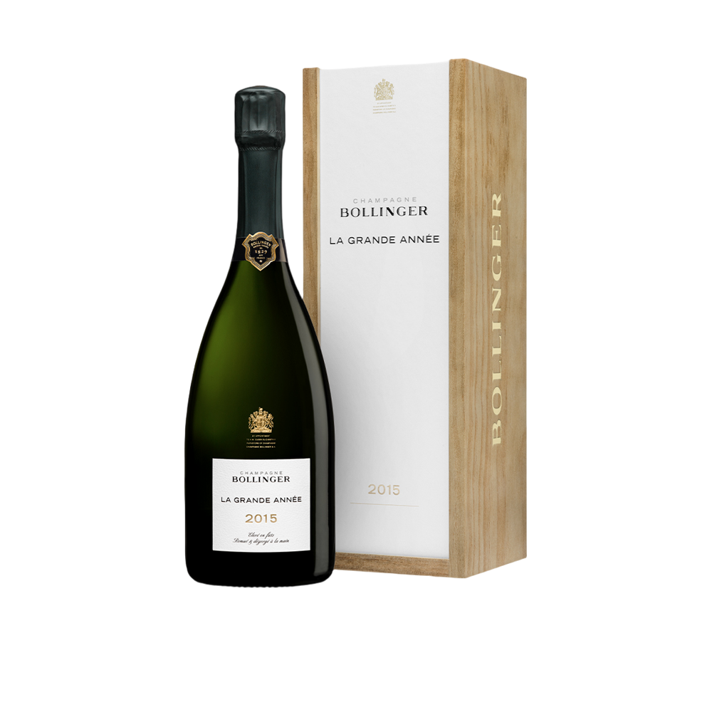 Bollinger, La Grande Année Brut 2015, Bottiglia con astuccio 750 ml