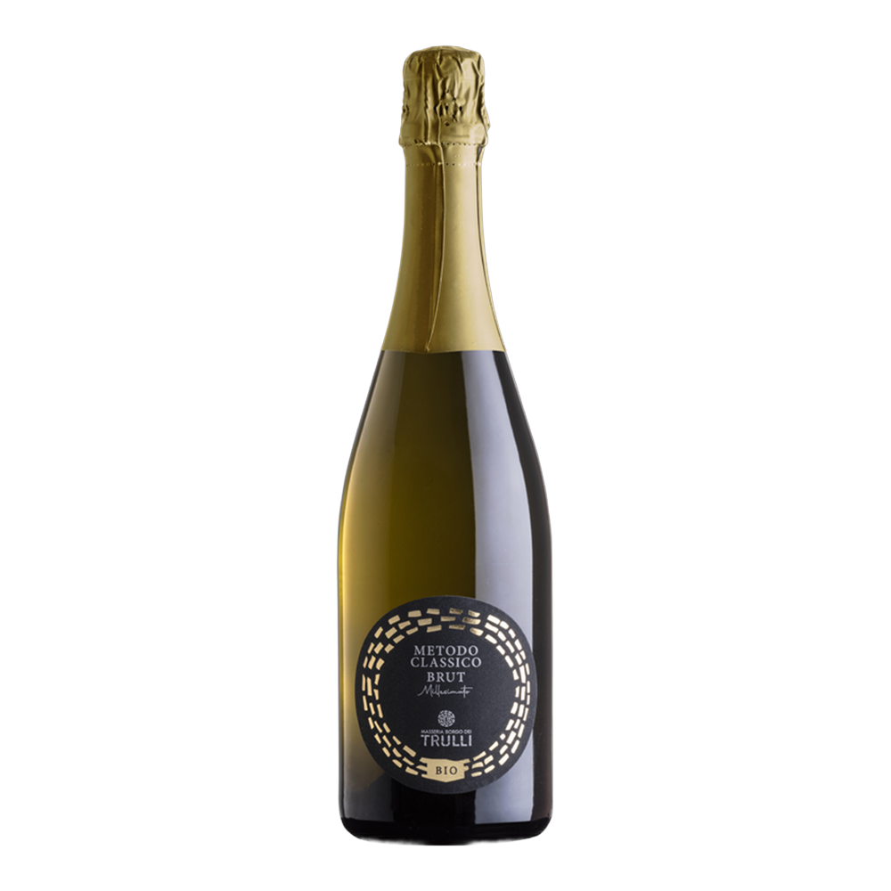Borgo dei Trulli, Metodo Classico Millesimato Brut 2021, Bottiglia 750 ml