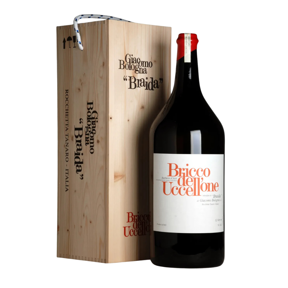 Braida Giacomo Bologna, Barbera d'Asti Bricco dell'Uccellone 2021, Balthazar 12000 ml