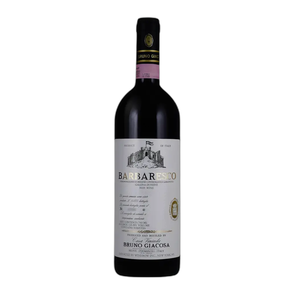 Bruno Giacosa, Barbaresco Gallina di Neive 1990, Bottiglia 750 ml
