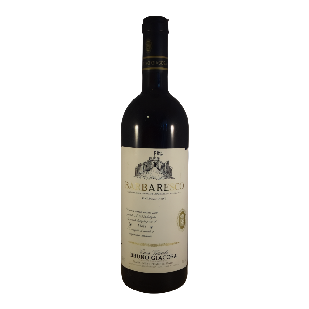 Bruno Giacosa, Barbaresco Gallina di Neive 1996, Bottiglia 750 ml