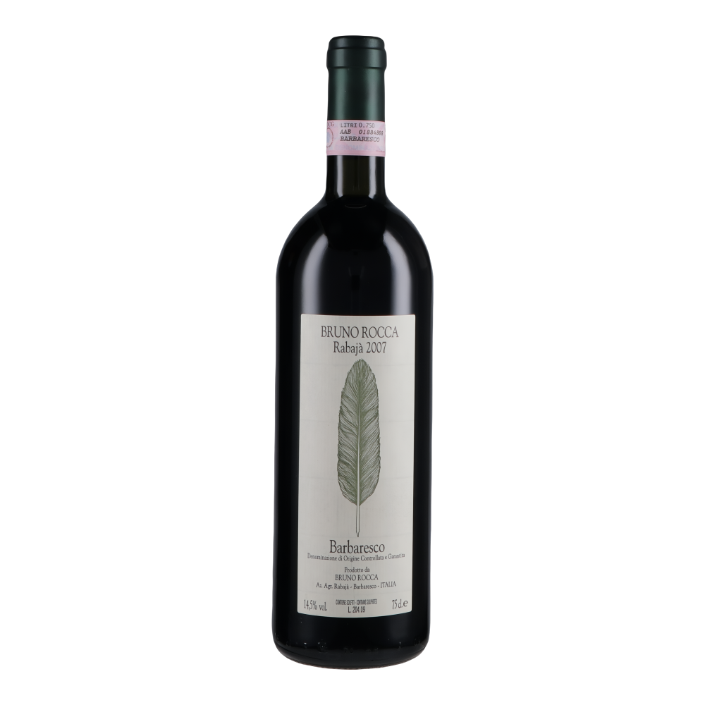 Bruno Rocca, Barbaresco Rabajà 2007, Bottiglia 750 ml