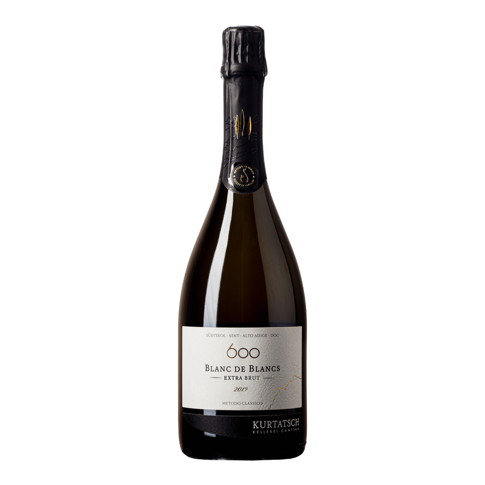 Cantina Kurtatsch, 600 Blanc de Blancs Riserva Extra brut 2019, Bottiglia 750 ml