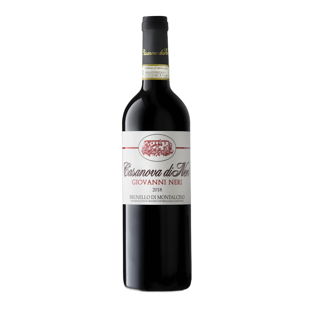 Casanova di Neri, Rosso di Montalcino Giovanni Neri 2018, Bottiglia 750 ml