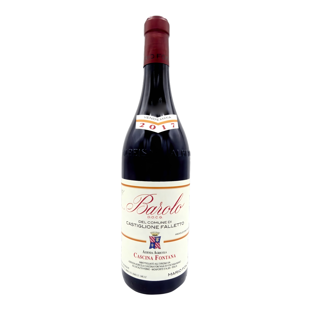 Cascina Fontana, Barolo del Comune di Castiglione Falletto 2017, Bottiglia 750 ml