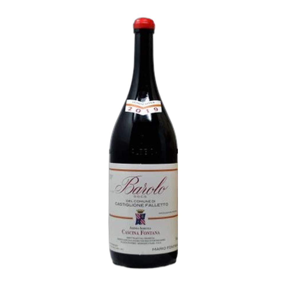 Cascina Fontana, Barolo del Comune di Castiglione Falletto 2019, Doppio magnum 3000 ml