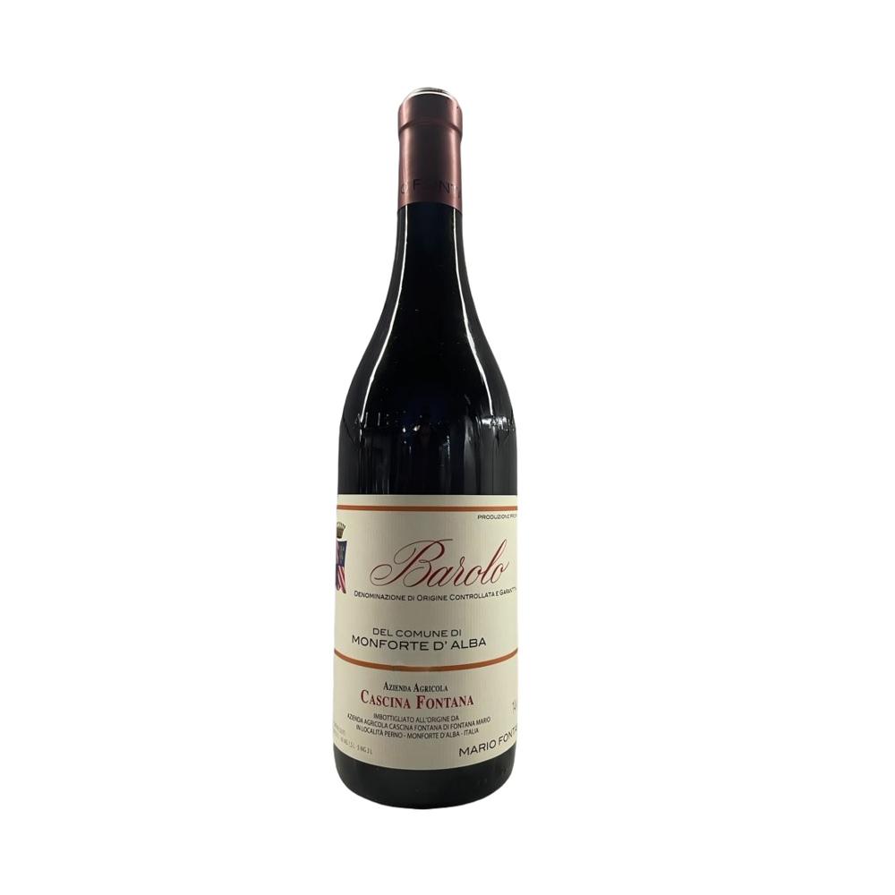 Cascina Fontana, Barolo del Comune di Monforte d'Alba 2020, Bottiglia 750 ml