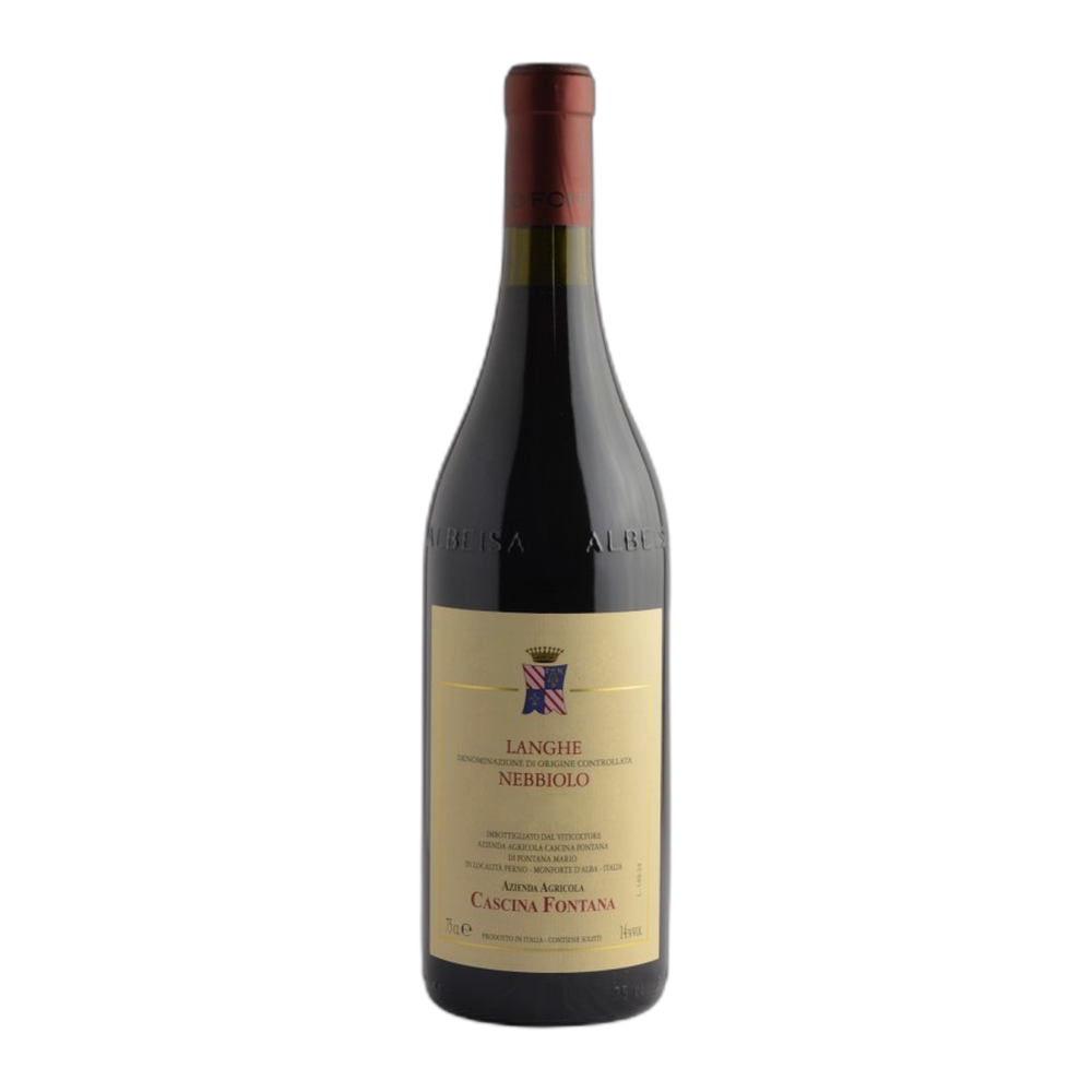 Cascina Fontana, Nebbiolo Langhe 2023, Bottiglia 750 ml