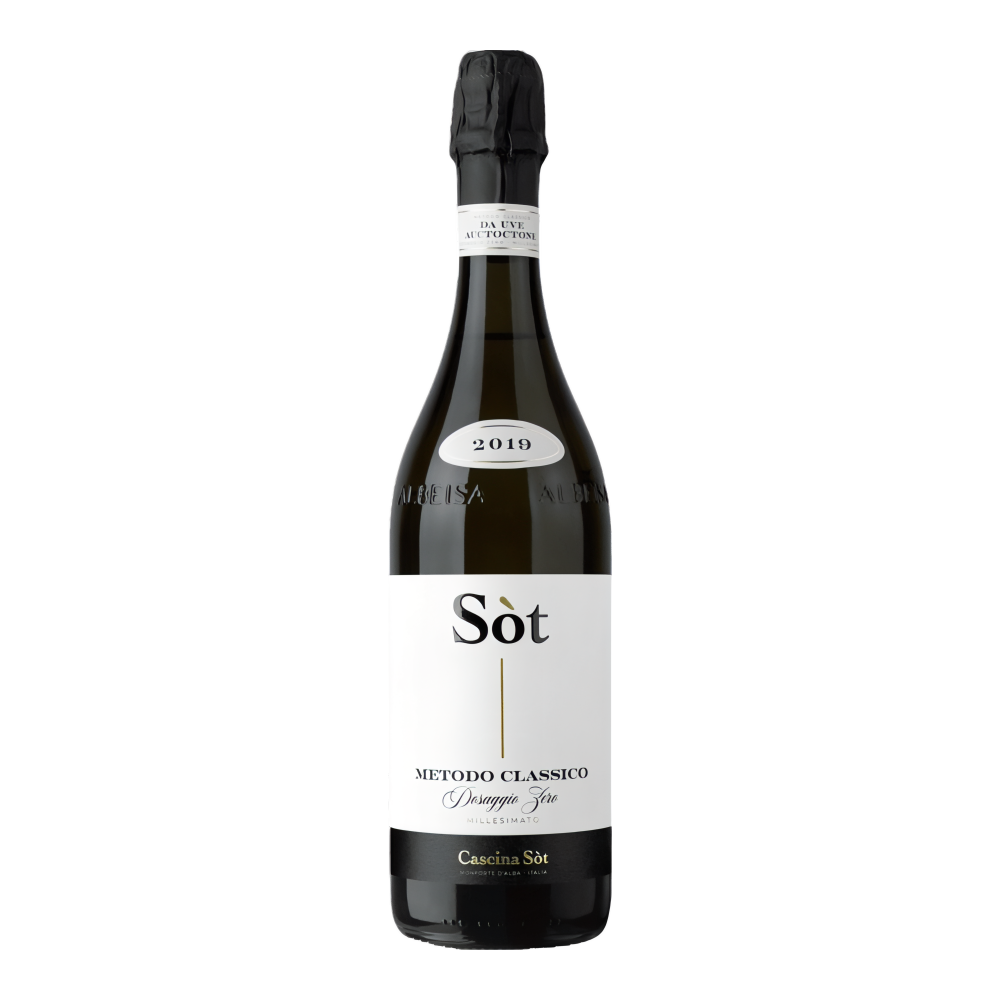 Cascina Sòt, Metodo Classico Dosaggio Zero 2020, Bottiglia 750 ml