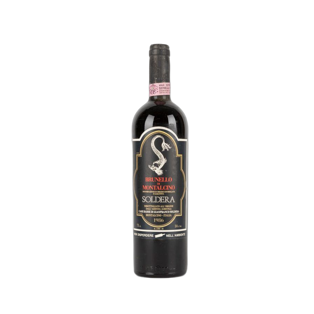 Case Basse Soldera, Brunello di Montalcino 1986, Bottiglia 750 ml