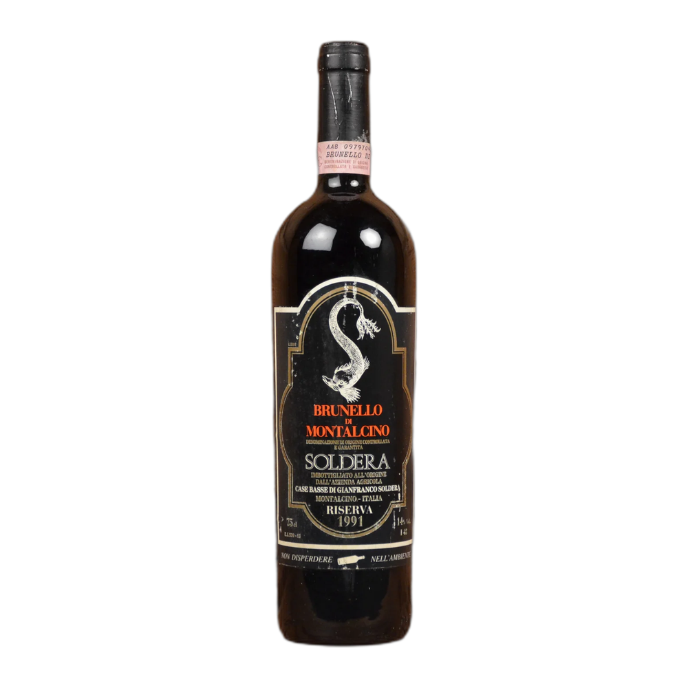 Case Basse Soldera, Brunello di Montalcino Riserva 1991, Bottiglia 750 ml