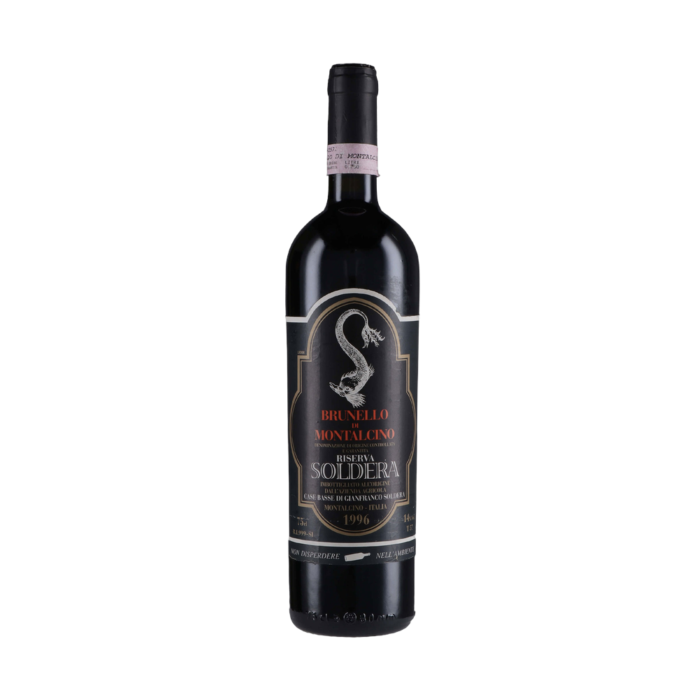 Case Basse Soldera, Brunello di Montalcino Riserva 1996, Bottiglia 750 ml