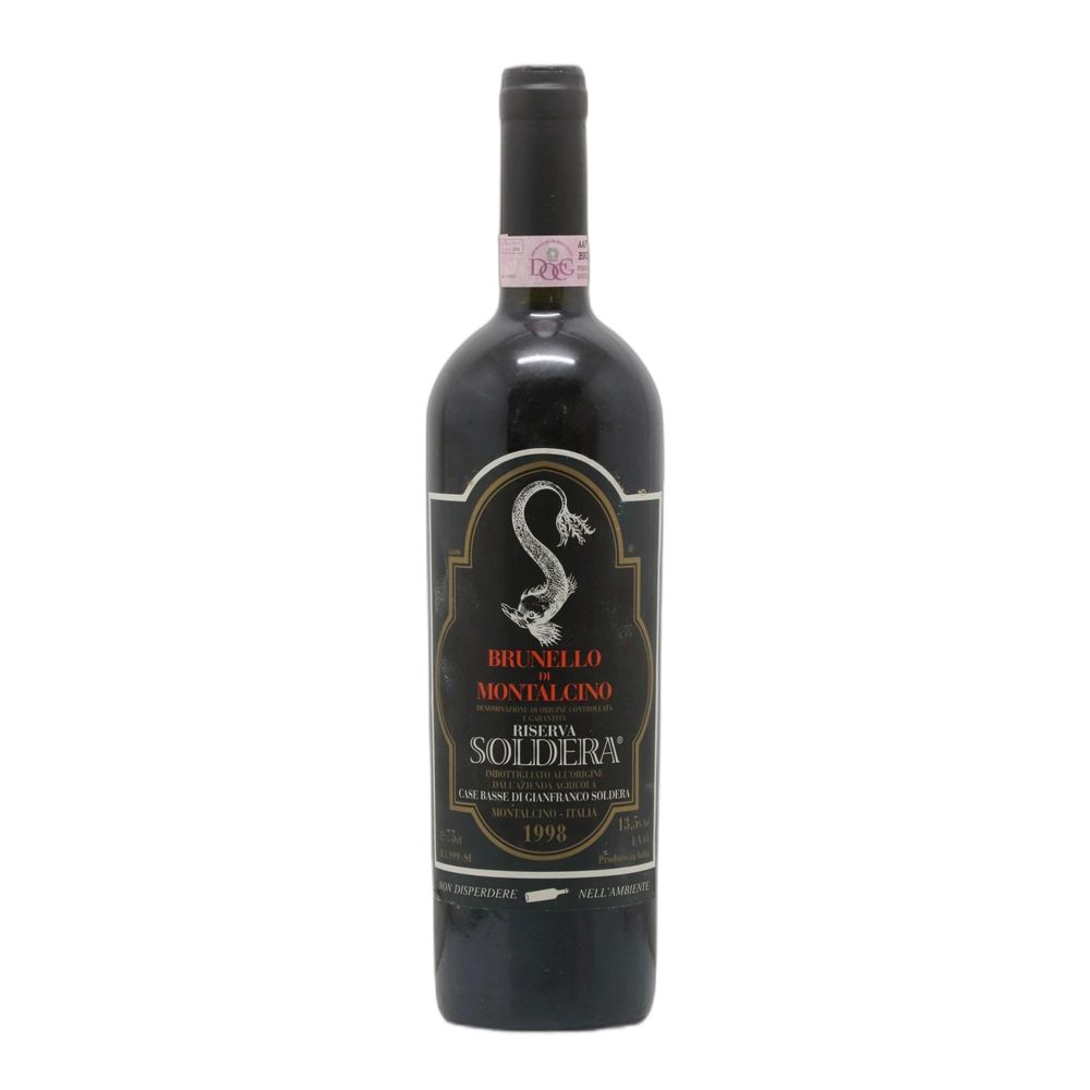 Case Basse Soldera, Brunello di Montalcino Riserva 1998, Bottiglia 750 ml