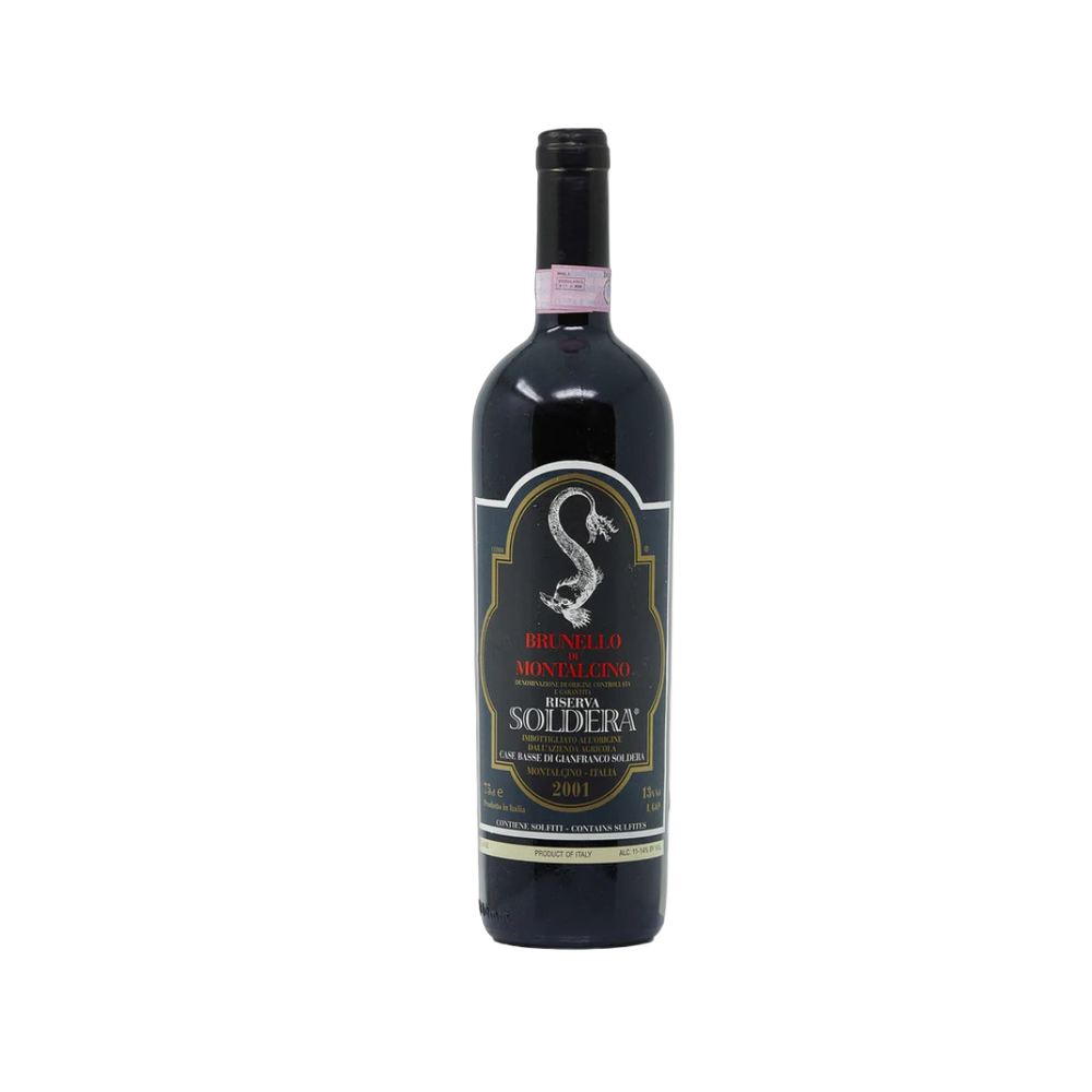 Case Basse Soldera, Brunello di Montalcino Riserva 2001, Bottiglia 750 ml