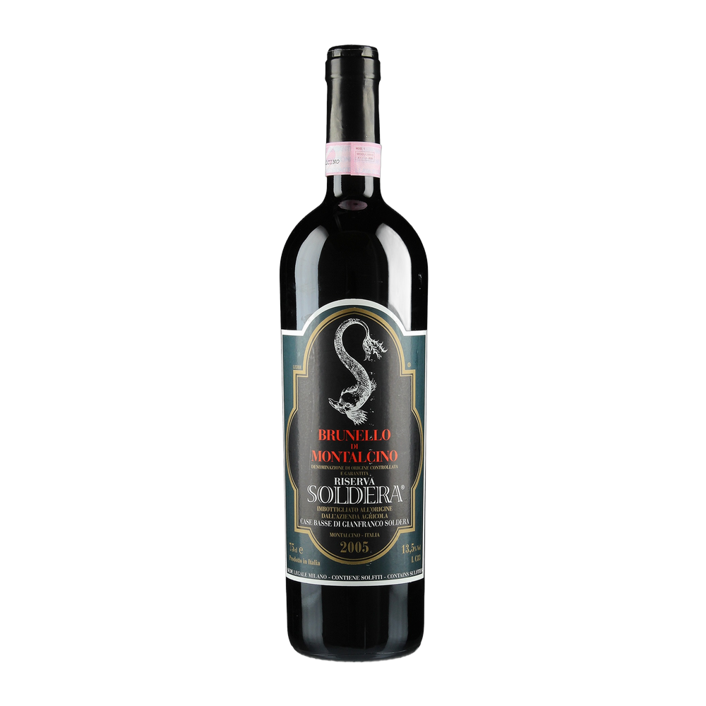 Case Basse Soldera, Brunello di Montalcino Riserva 2005, Bottiglia 750 ml