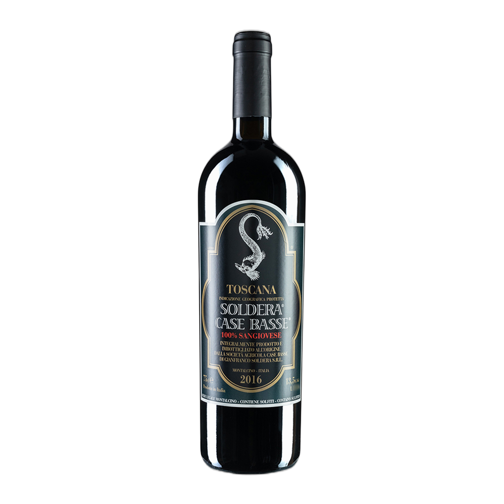 Case Basse Soldera, Sangiovese 2012, Bottiglia 750 ml