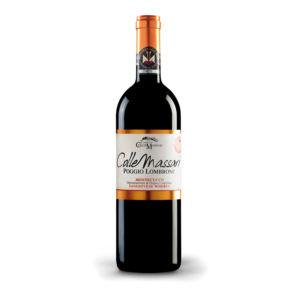 Castello ColleMassari, Montecucco Riserva Poggio Lombrone 2015, Bottiglia 750 ml