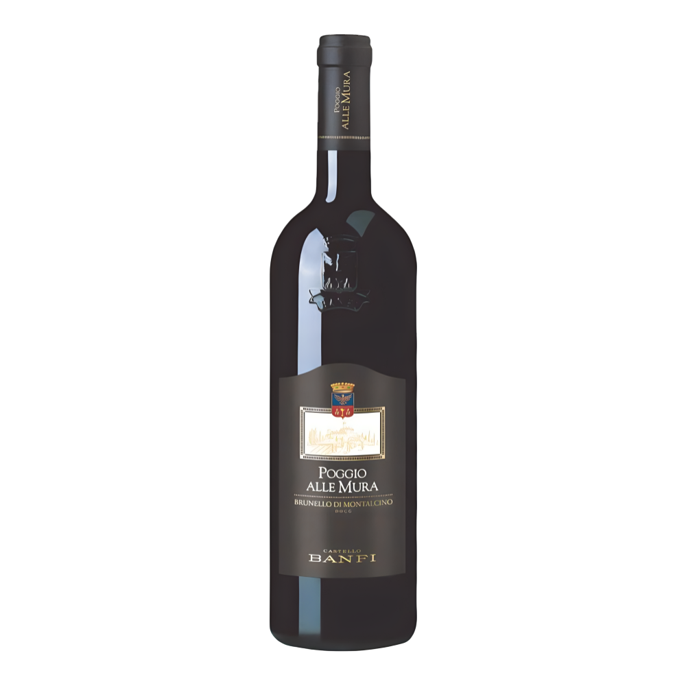 Castello di Banfi a Montalcino, Brunello di Montalcino Poggio alle Mura 2018, Bottiglia 750 ml