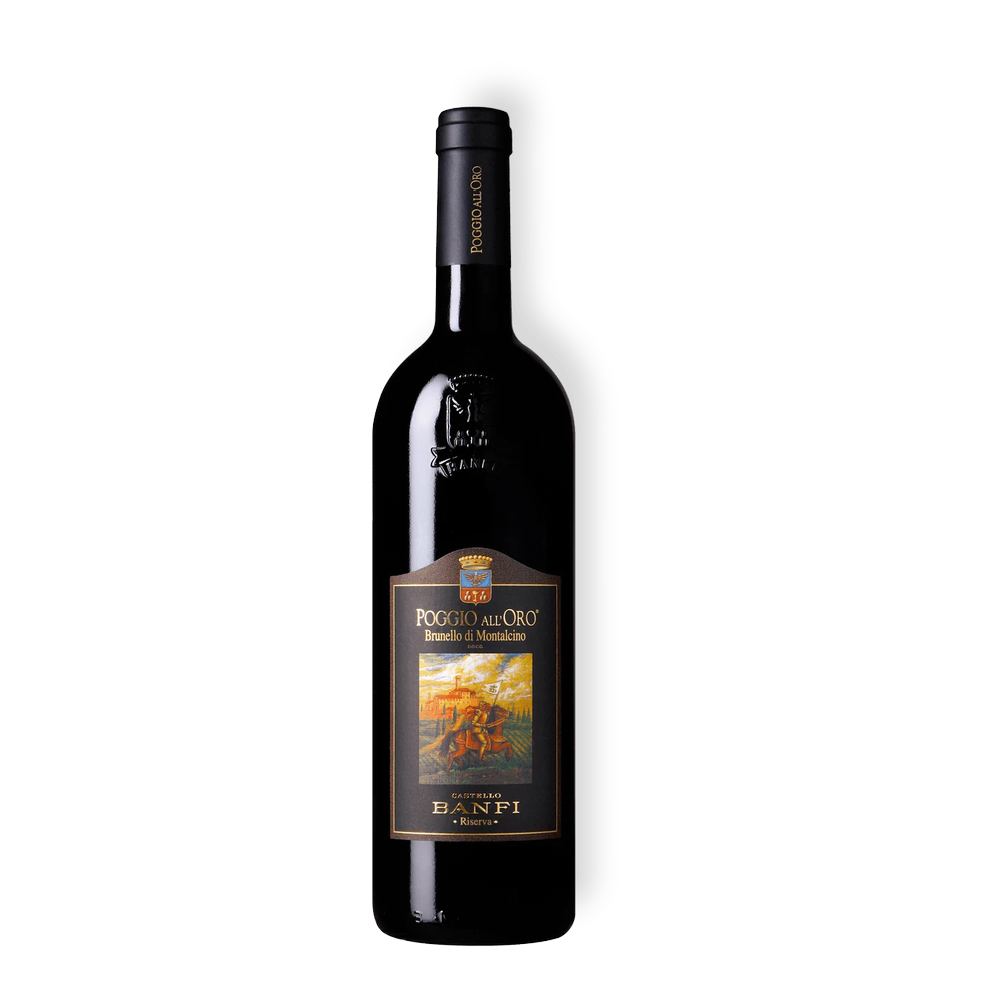 Castello di Banfi a Montalcino, Brunello di Montalcino Riserva Poggio all'Oro 2012, Bottiglia 750 ml