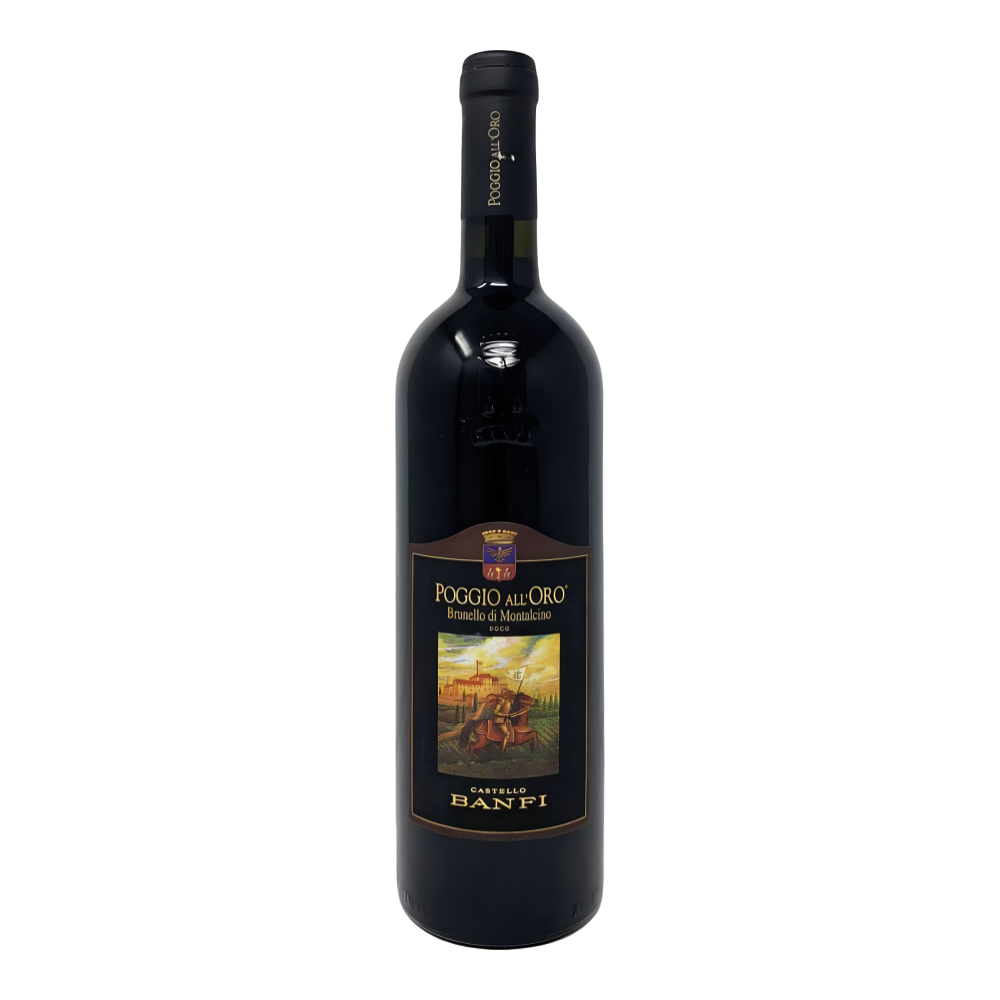 Castello di Banfi a Montalcino, Brunello di Montalcino Riserva Poggio all'Oro 2015, Bottiglia 750 ml