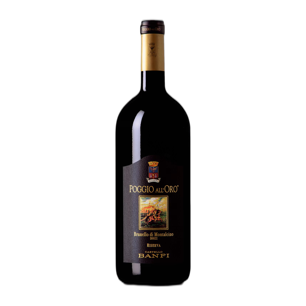Castello di Banfi a Montalcino, Brunello di Montalcino Riserva Poggio all'Oro 2016, Magnum 1500 ml