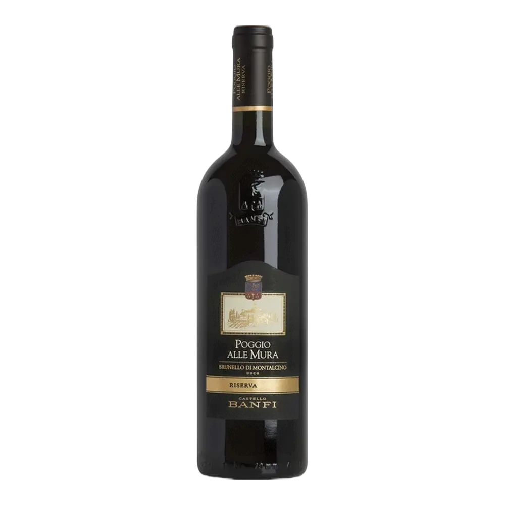 Castello di Banfi a Montalcino, Brunello di Montalcino Riserva Poggio alle Mura 2011, Bottiglia 750 ml