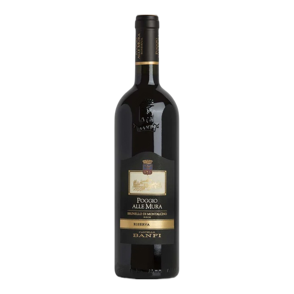 Castello di Banfi a Montalcino, Brunello di Montalcino Riserva Poggio alle Mura 2012, Bottiglia 750 ml