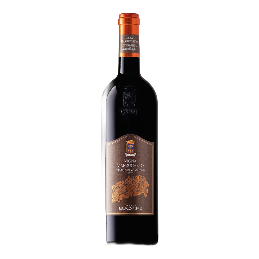 Castello di Banfi a Montalcino, Brunello di Montalcino Vigna Marrucheto 2019, Bottiglia 750 ml