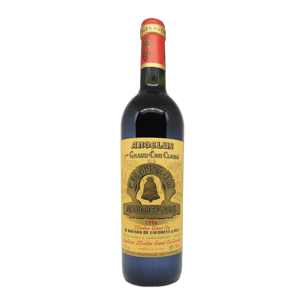 Château Angélus, Saint-Émilion Grand Cru Château Angelus 1er G.C.C. "A" 1996, Bottiglia 750 ml