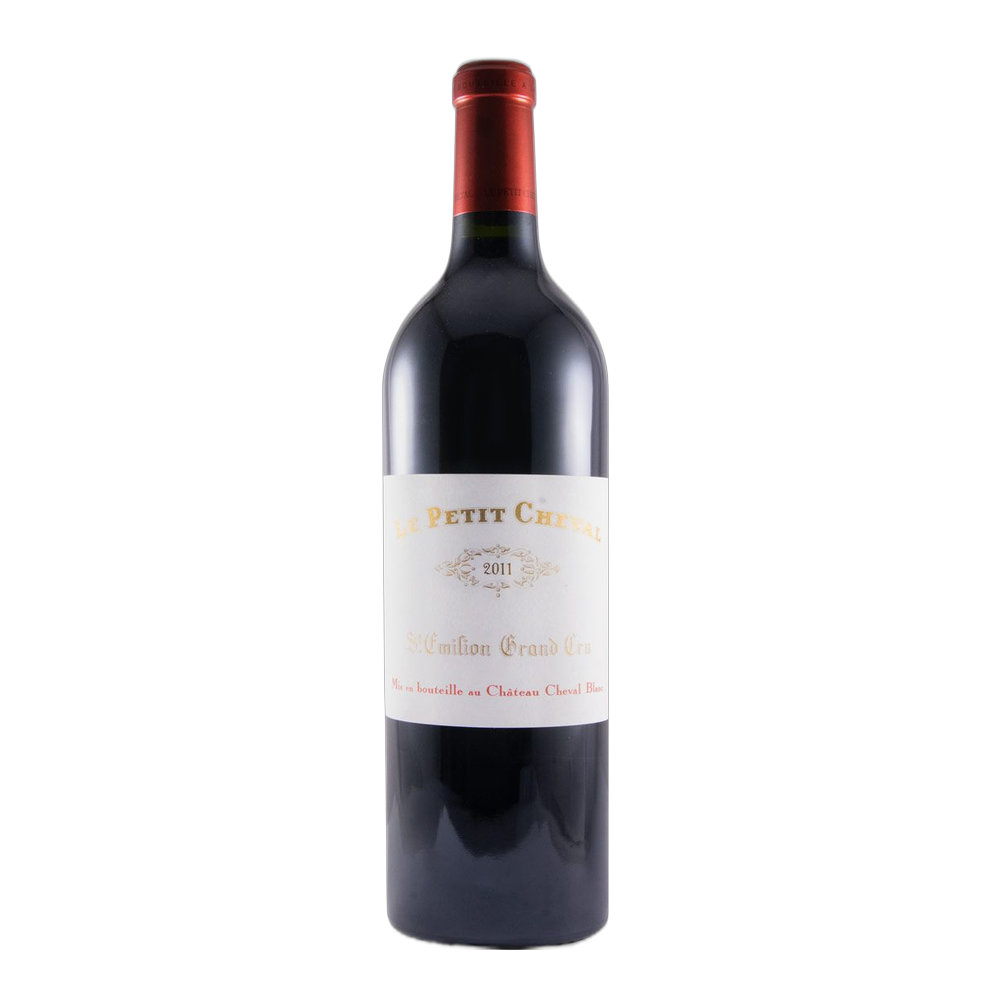 Château Cheval Blanc, Saint-Émilion Le Petit Cheval Grand Cru 2011, Magnum 1500 ml