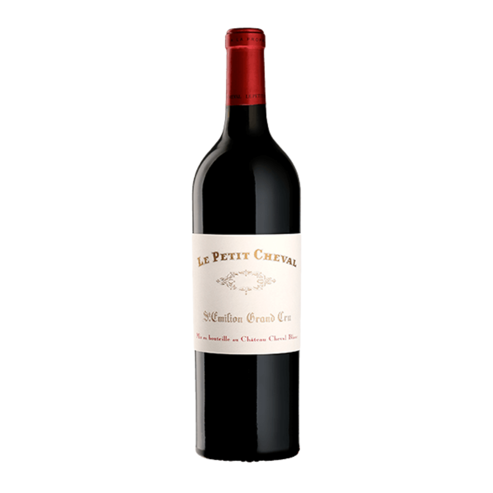 Château Cheval Blanc, Saint-Émilion Le Petit Cheval Grand Cru 2018, Bottiglia 750 ml