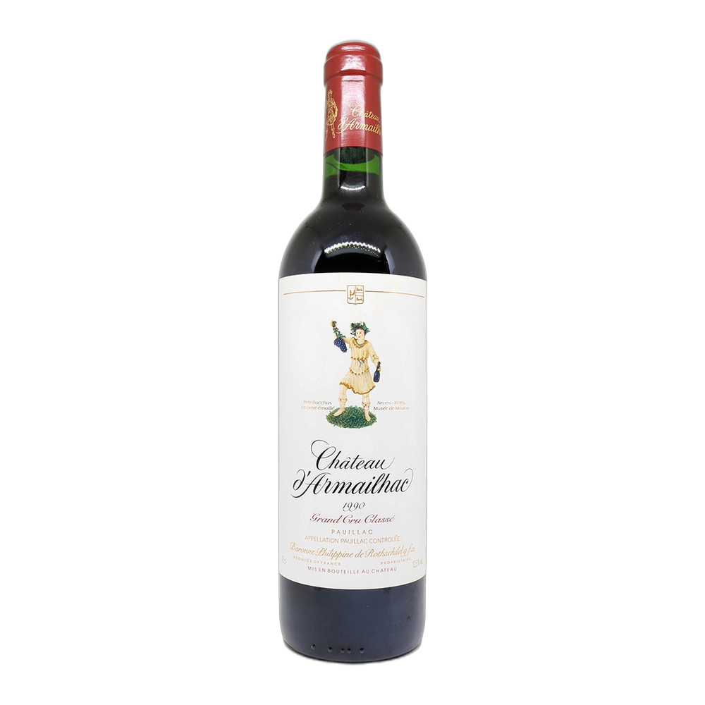 Château d'Armailhac, Pauillac Château d’Armailhac 5ème G.C.C. 1990, Bottiglia 750 ml