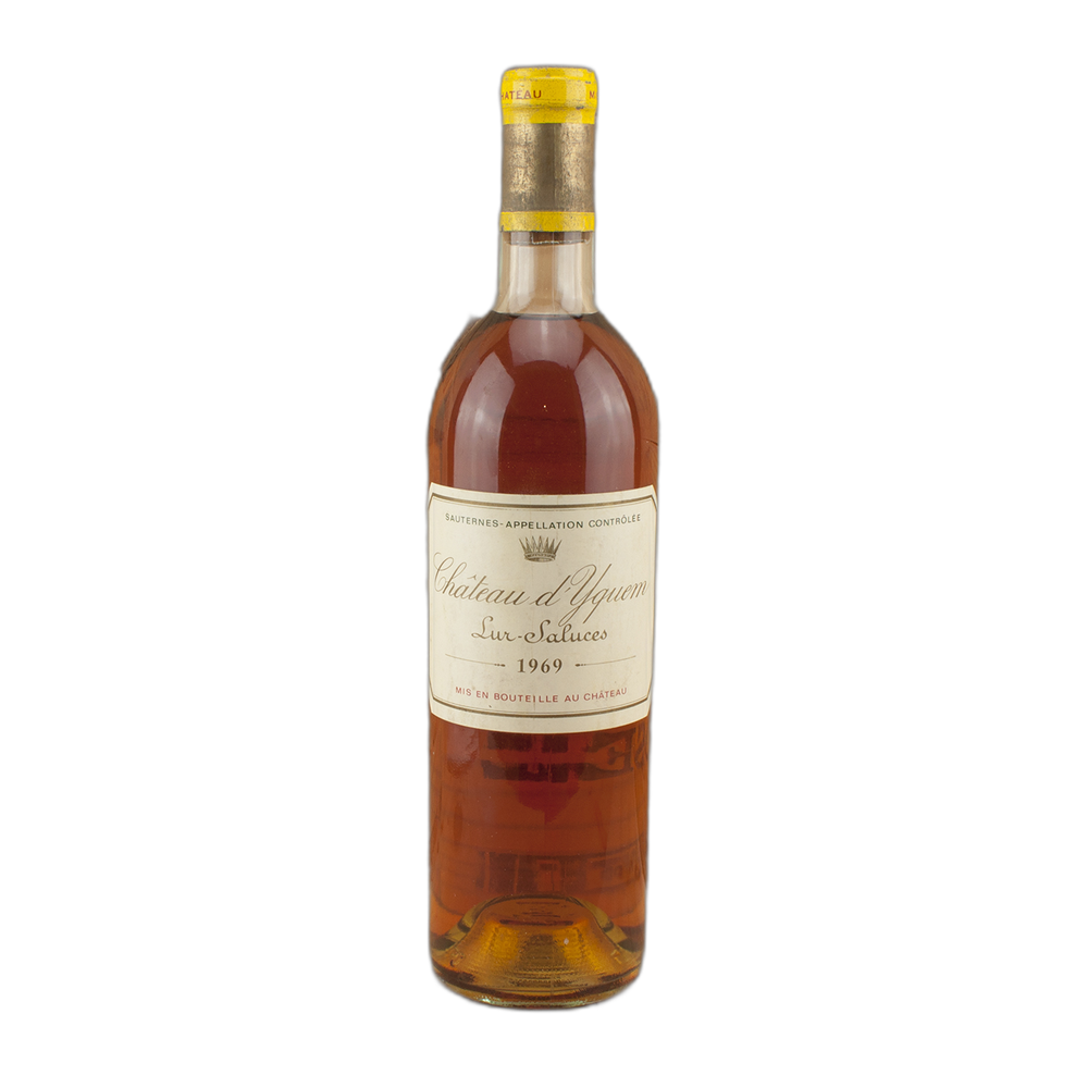 Château d'Yquem, Sauternes Château d'Yquem 1er G.C.C. Sup. 1969, Bottiglia 750 ml