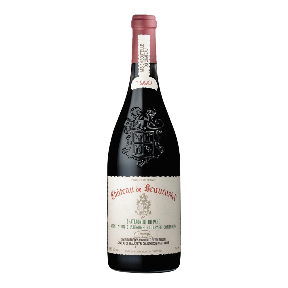 Château de Beaucastel, Châteauneuf-du-Pape Rouge 1990, Bottiglia 750 ml