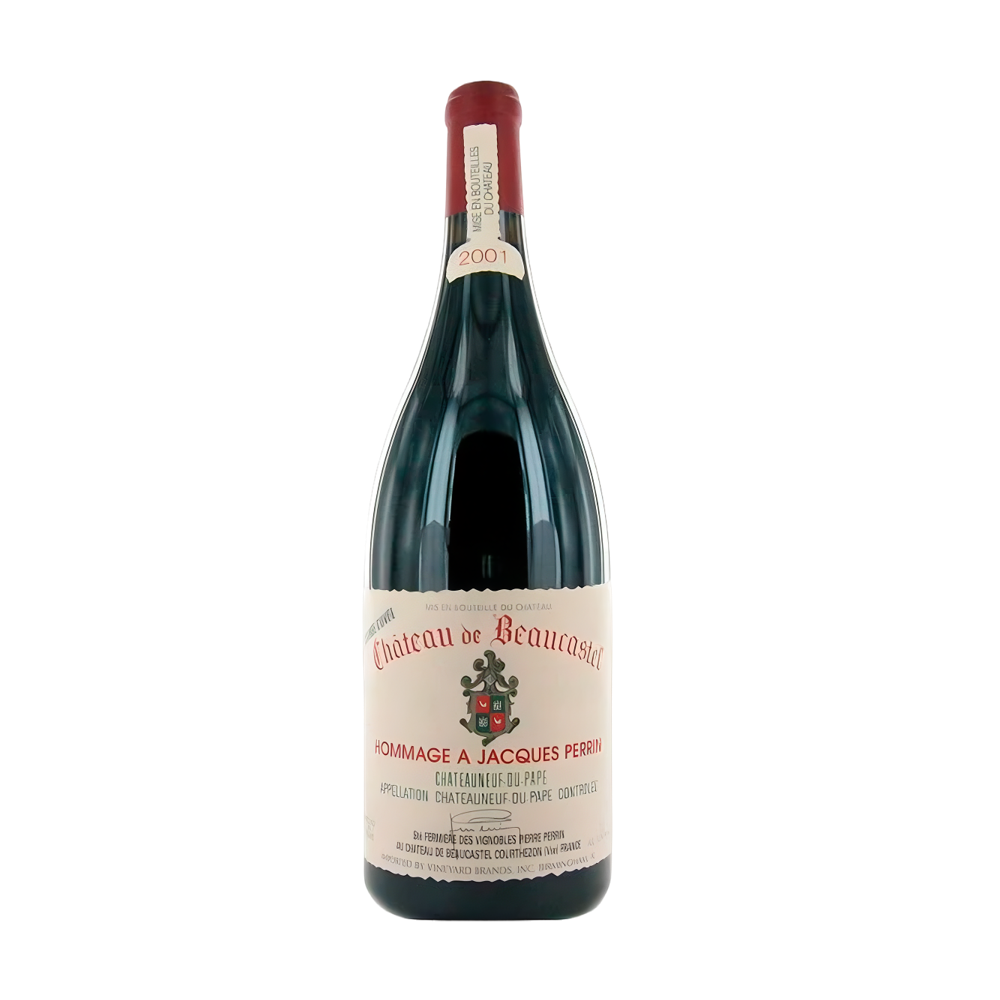 Château de Beaucastel, Châteauneuf-du-Pape Rouge Hommage à Jacques Perrin 2001, Bottiglia 750 ml