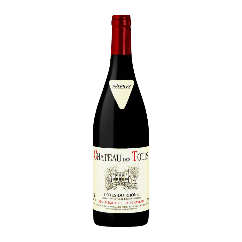 Château des Tours, Côtes du Rhône Rouge Réserve 2017, Bottiglia 750 ml