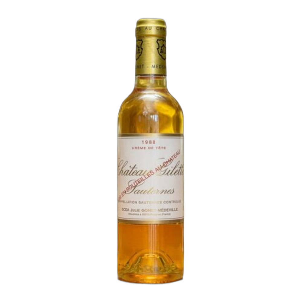 Château Gilette, Sauternes Crème de Tête Château Gilette 1988, Mezza bottiglia 375 ml